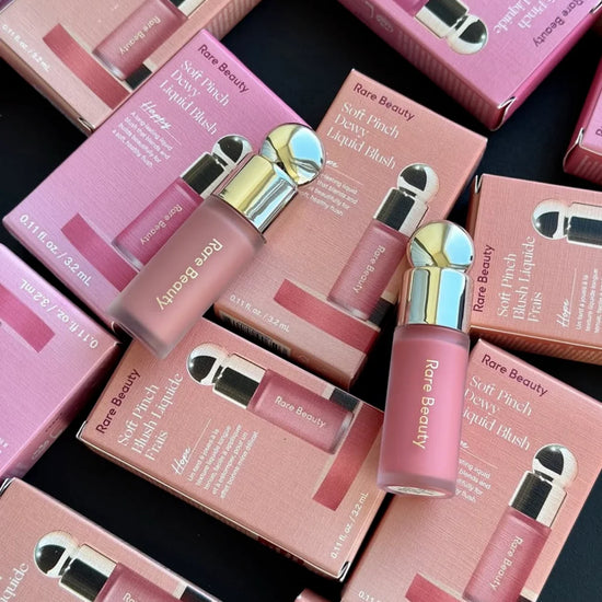 Rare Beauty Soft Pinch Liquid Blush Airy Lightweight Buildable Color Matte Dewy Finish Second Skin Soft Focus All Day Makeup